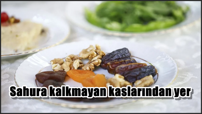 Sahura kalkmayan kaslarından yer!
