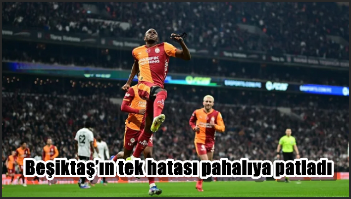 Beşiktaş’ın tek hatası pahalıya patladı