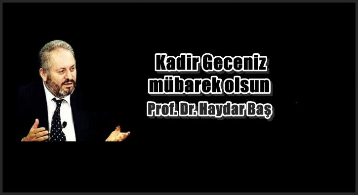 Kadir Geceniz mübarek olsun