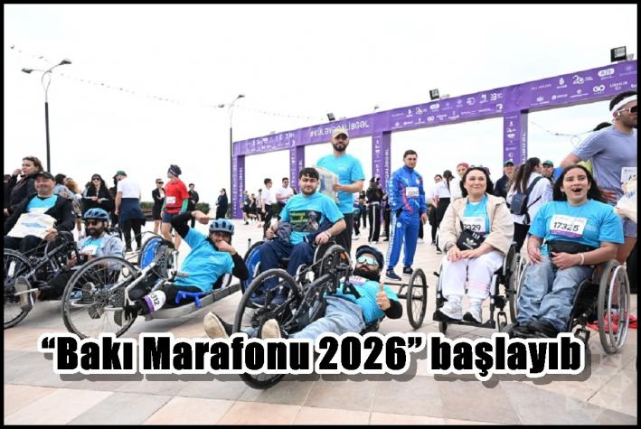 “Bakı Marafonu 2026” başlayıb