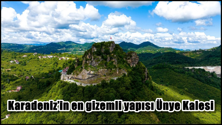 Karadeniz’in en gizemli yapısı Ünye Kalesi
