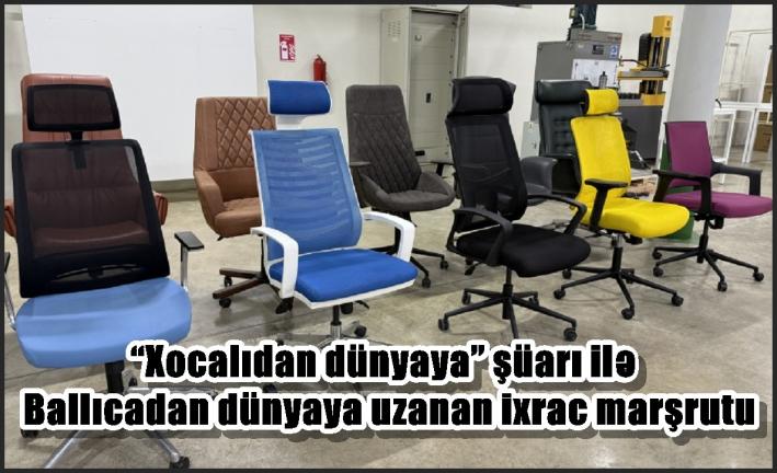 “Xocalıdan dünyaya” şüarı ilə Ballıcadan dünyaya uzanan ixrac marşrutu