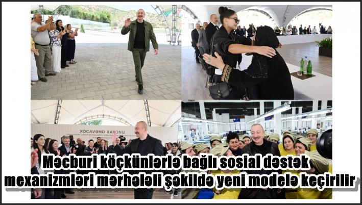 Məcburi köçkünlərlə bağlı sosial dəstək mexanizmləri mərhələli şəkildə yeni modelə keçirilir.TƏHLİL