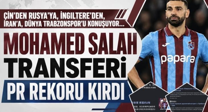 Çin’den Rusya’ya, İngiltere’den İran’a, dünya Trabzonspor’u konuşuyor…..